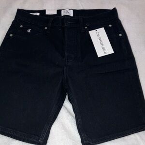 Calvin Klein Dark Denim Shorts